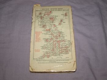 Ordnance Survey One-Inch Map of Chatham &amp; Maidstone, No 172. 1964 (6)