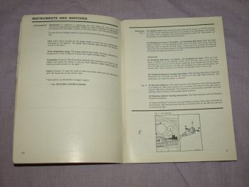 Morris Marina Handbook, 1976. (3)