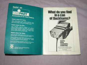Austin Maxi 1750 1500 Handbook, 1972. (2)