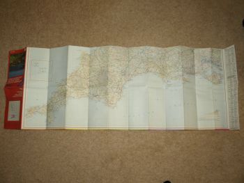 Unipart Motorists Map of West Country and South Wales. (5)