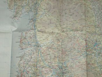 Unipart Motorists Map of Northern England. (7)