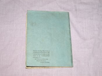 WW2 Royal Air Force Service and Release Book. (7)