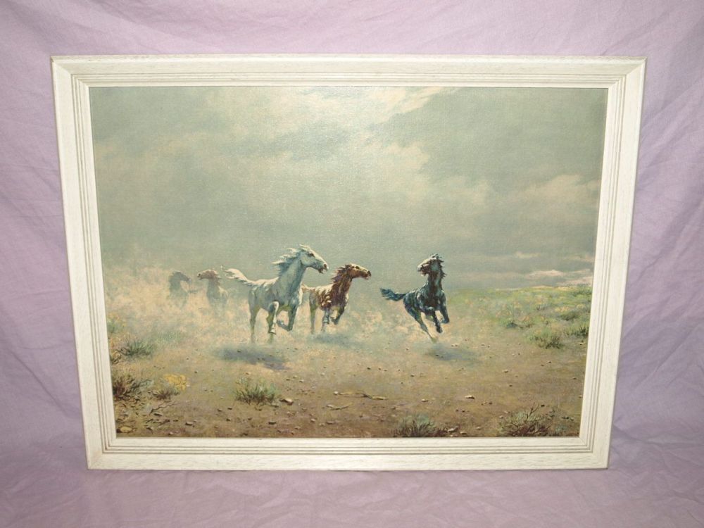 Free As The Wind by August Albo Vintage Framed Print. 