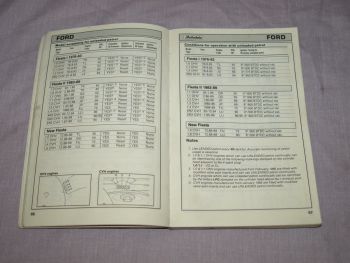 Autodata Unleaded Petrol Information Manual Paperback Book. (3)