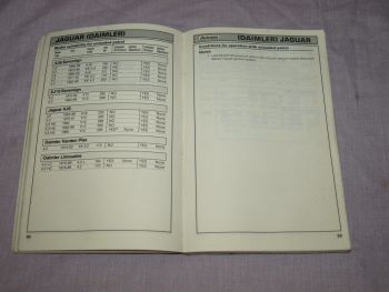 Autodata Unleaded Petrol Information Manual Paperback Book. (4)