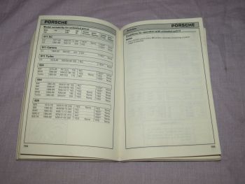 Autodata Unleaded Petrol Information Manual Paperback Book. (5)