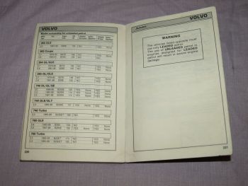 Autodata Unleaded Petrol Information Manual Paperback Book. (6)