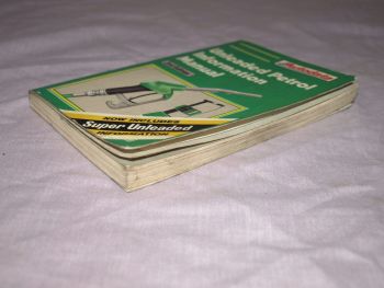 Autodata Unleaded Petrol Information Manual Paperback Book. (8)