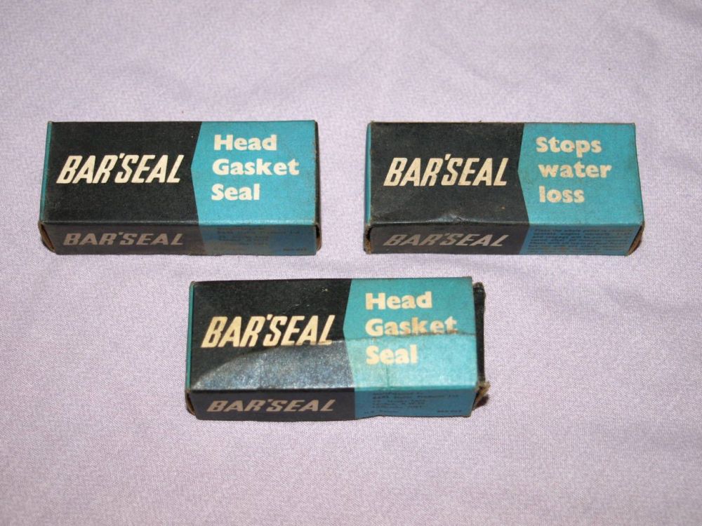 Vintage Bar’seal Head Gasket Seal x 3.