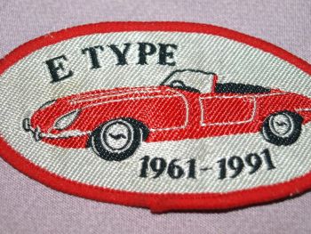 Jaguar E Type 1961-1991 Sew on Patch. (2)
