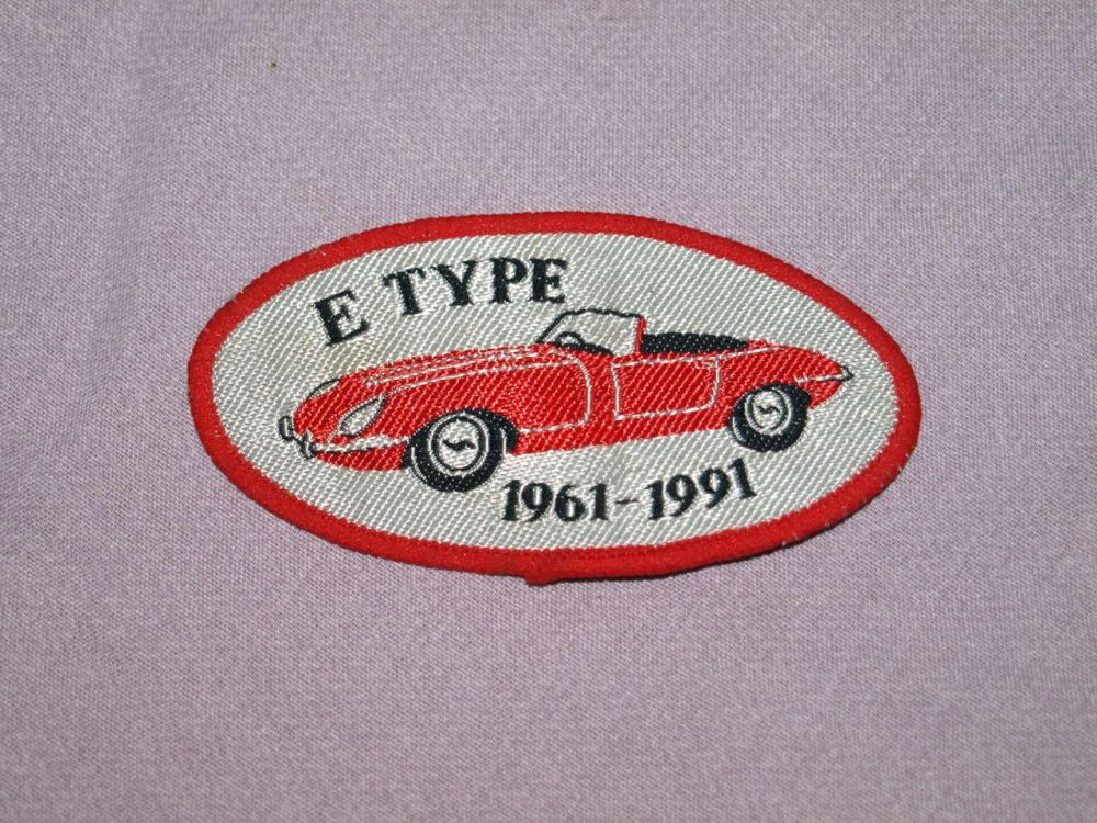 Jaguar E Type 1961-1991 Sew on Patch.