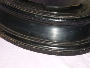 Victorian Oval Wooden Display Plinth. (5)