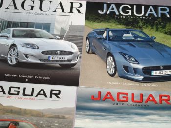 Jaguar Calendars x 6. (2)