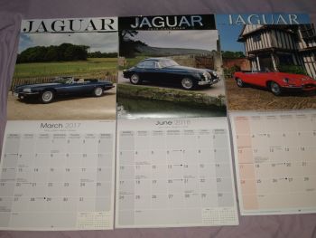 Jaguar Calendars x 6. (4)
