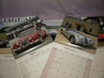 Jaguar Calendars x 6. (5)