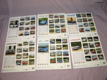 Jaguar Calendars x 6. (6)