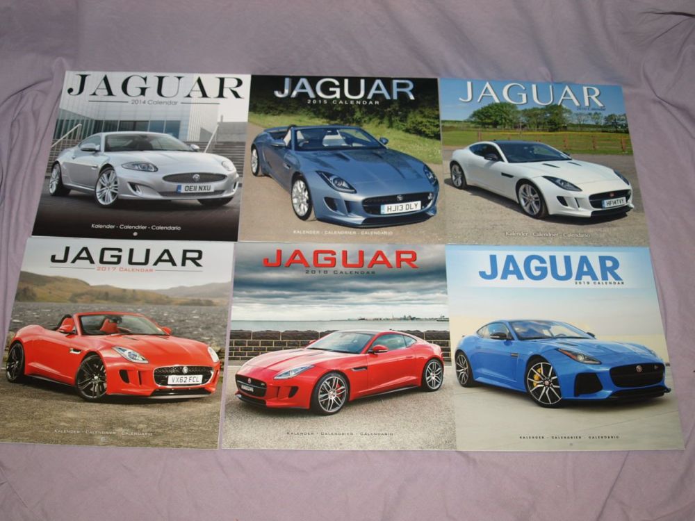 Jaguar Calendars x 6.