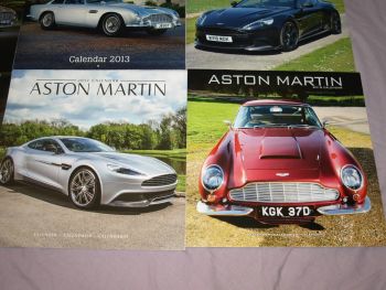 Aston Martin Calendars x 6. (3)
