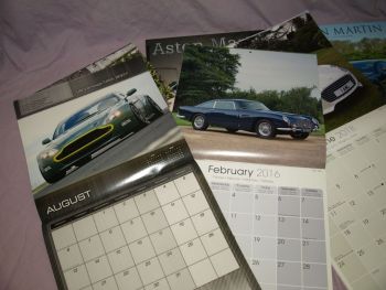 Aston Martin Calendars x 6. (5)