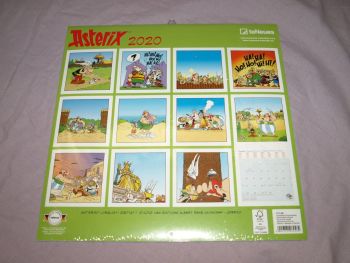 Asterix 2019 &amp; 2020 Calendars. (5)