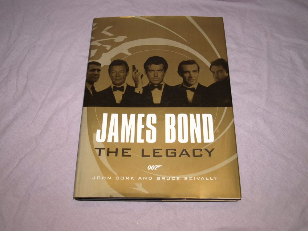 James Bond The Legacy 007, Large Hardback Book.