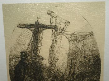 The Crucifixion Limited Edition Print on Canvas. (5)
