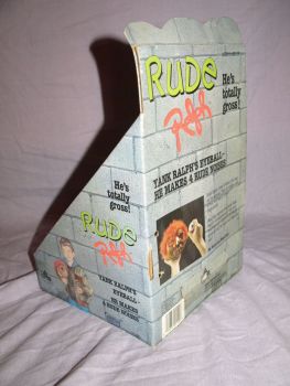 Rude Ralph by Axlon Toys, 1986. Pull String Talking Head. (9)