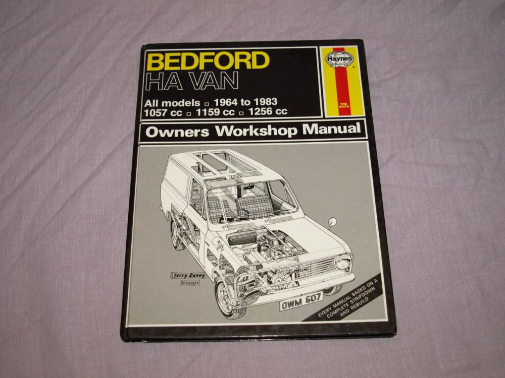 Haynes Workshop Manual Bedford HA Van 1964 to 1983.