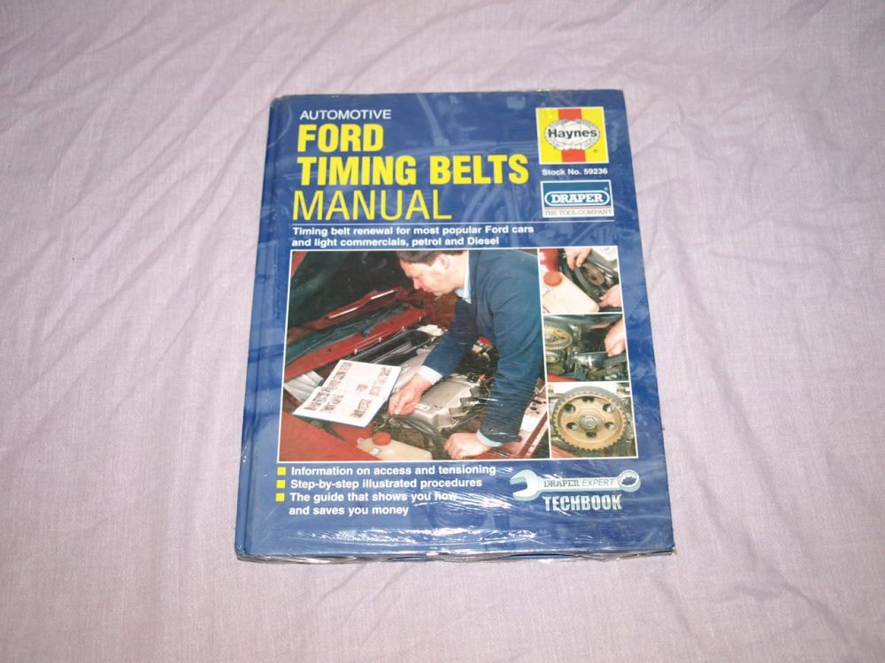 Haynes/ Draper Expert Workshop Manual Ford Timing Belts.