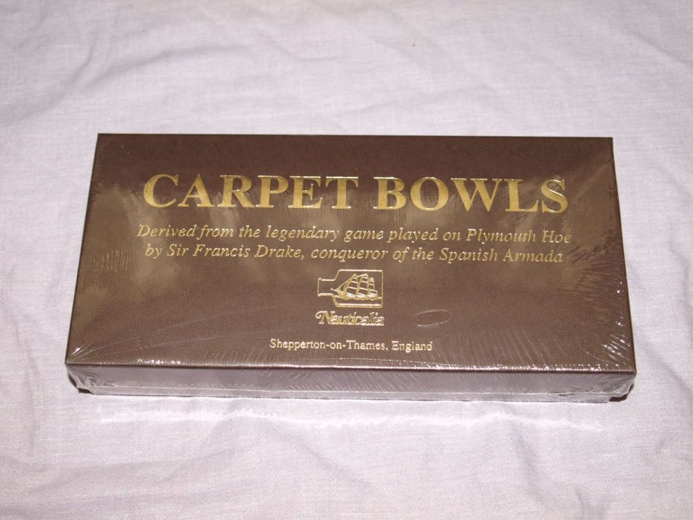 Drakes Indoor Carpet Bowls, Nauticalia. New & Selaed.