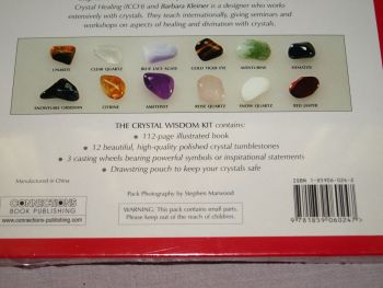 The Crystal Wisdom Kit by Stephanie Harrison &amp; Barbara Kleiner. (6)