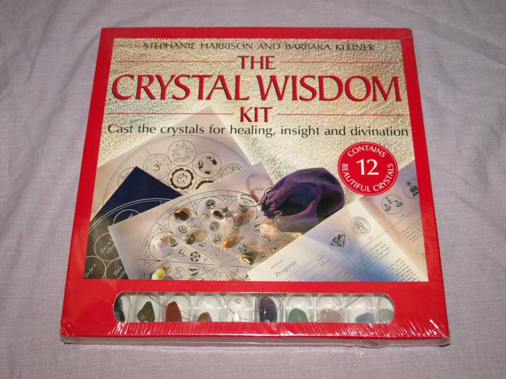The Crystal Wisdom Kit by Stephanie Harrison & Barbara Kleiner.