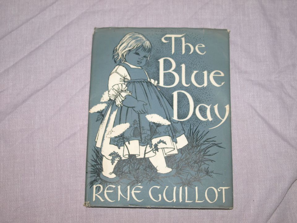 The Blue Day by Rene Guillot. Hardback Book, 1958, 1st Edition.