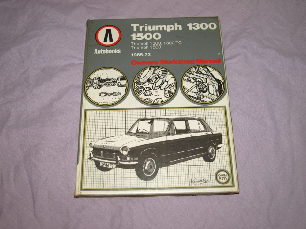 Autobooks Workshop Manual Triumph 1300 and 1500.