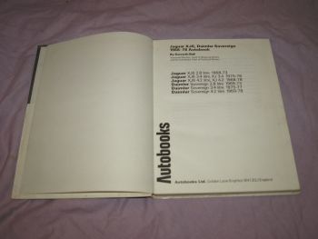 Autobooks Workshop Manual Jaguar XJ6, Daimler Sovereign 1968 to 1978. (3)