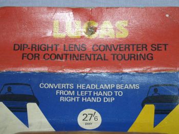 Lucas Classic Car Rectangular Beam Converters. (2)
