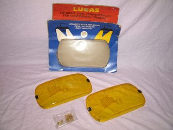 Lucas Classic Car Rectangular Beam Converters. (4)