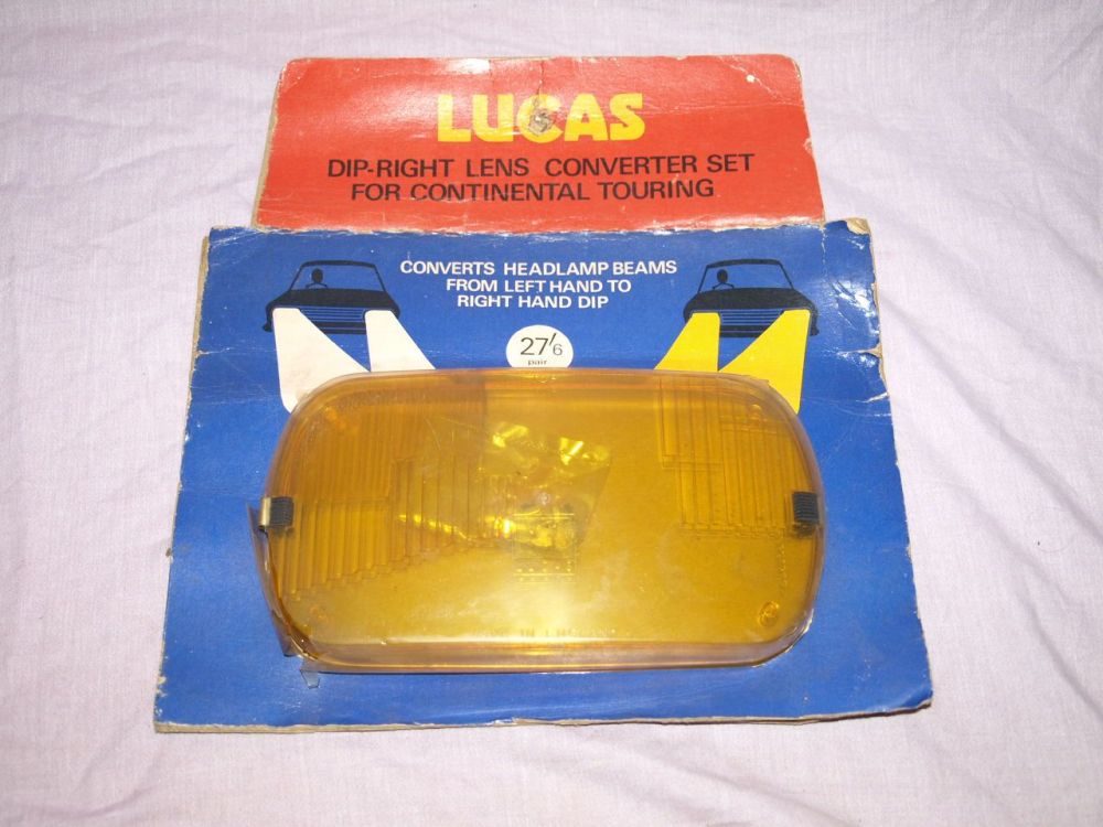 Lucas Classic Car Rectangular Beam Converters.