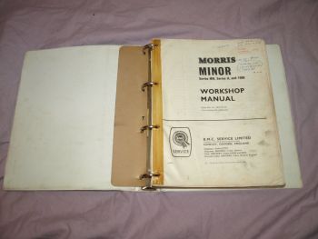 BMC Morris Minor Workshop Manual. Genuine. AKD530H. (3)