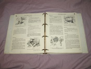 BMC Morris Minor Workshop Manual. Genuine. AKD530H. (4)