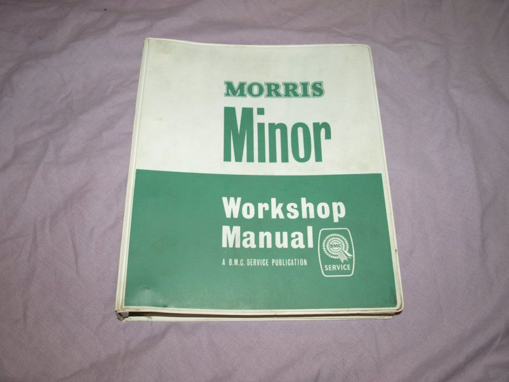 BMC Morris Minor Workshop Manual. Genuine. AKD530H.