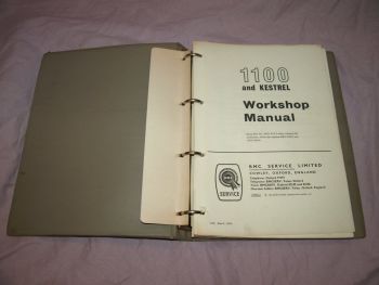 BMC Austin Morris 1100 Workshop Manual. Genuine. AKD3615D. (3)