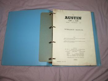 BMC Austin A30 &amp; A35 Workshop Manual. Genuine. AKD991F. (3)