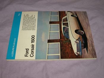 Pearson&rsquo;s Car Servicing Book, Ford Corsair 1500 1963 to 1965. (2)