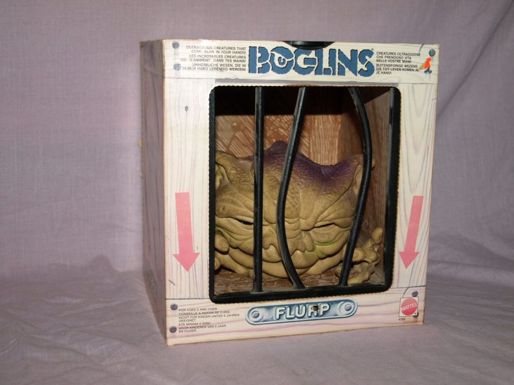 Vintage Large Boglin Flurp by Mattel. 1980s.