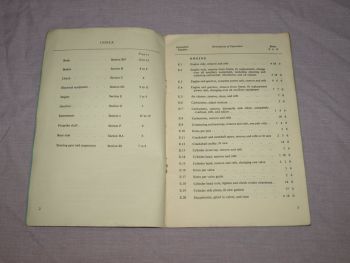Austin Cambridge A55 Mk II Schedule of Repair Charges. (4)