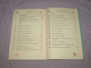 Austin Cambridge A55 Mk II Schedule of Repair Charges. (6)
