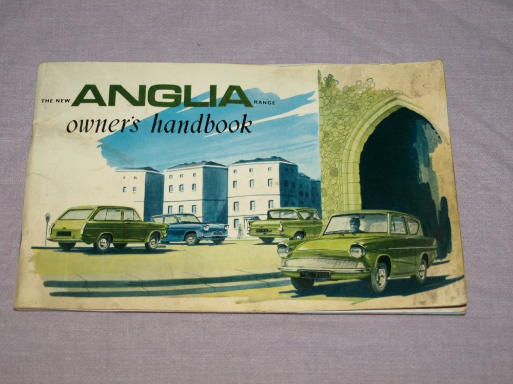 Ford Anglia Owners Handbook.