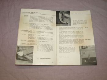 Ford Anglia 1953 Onwards Instruction Book. (3)