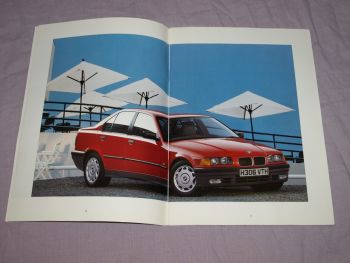 BMW 3 Series Sales Brochure, 1991. (2)